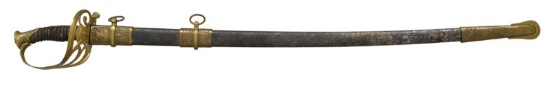 CIVIL WAR ERA NON-REGULATION FOOT OFFICER'S SWORD.