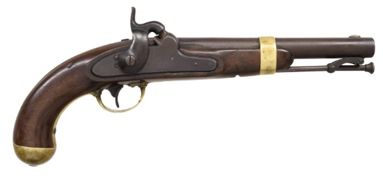US MODEL 1842 ASTON PERCUSSION PISTOL.