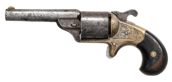 MOORES PATENT TEATFIRE REVOLVER.