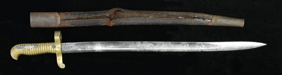 US M1862 REMINGTON ZOUAVE BAYONET.
