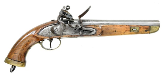 BELGIAN SERVICE FLINTLOCK PISTOL