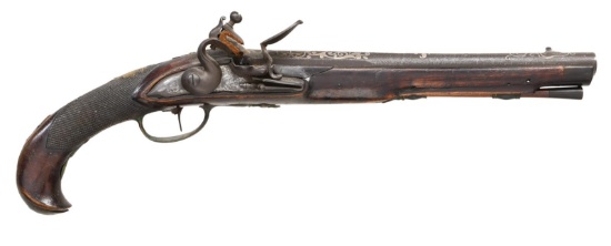 UNKOWN FLINTLOCK PISTOL.