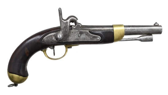 FRENCH MODEL 1822 PERCUSSION PISTOL.
