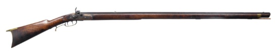 LEMAN FULL STOCK PERCUSSION RIFLE.