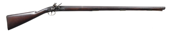 J BISHOP FULL-STOCK FLINTLOCK FOWLER.