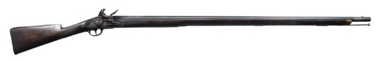 R. ASHMORE WARRENTED FLINTLOCK MUSKET.