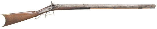 UNMARKED HALF-STOCK HEAVY BARREL PERCUSSION