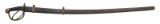 CONFEDERATE â€œDOG RIVERâ€ CAVALRY SABER & SCABBARD.