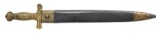 US M1832 SHORT ARTILLERY SWORD.