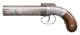 ALLEN & THURBER BARHAMMER PEPPERBOX PISTOL.