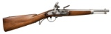 AUSTRIAN MODEL 1840 FLINTLOCK CAVALRY CARBINE.