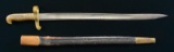US M1862 REMINGTON ZOUAVE RIFLE SABER BAYONET.