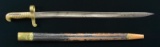 US M1862 REMINGTON ZOUAVE RIFLE SABER BAYONET.