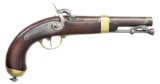 FRENCH 1837 PERCUSSION PISTOL.