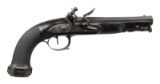 FRENCH BICHE A VESOUL FLINTLOCK PISTOL.