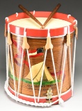 CENTENNIAL ERA CONFEDERATE REENACTOR'S DRUM & FLAG