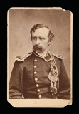 CABINET CARD PHOTOGRAPH OF GEORGE ARMSTRONG CUSTER