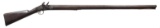 UNMARKED FULL-STOCK FLINTLOCK MUSKET.