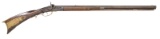 LEMAN HALF STOCK STOCK PERCUSSION RIFLE.