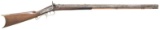 UNMARKED HALF-STOCK HEAVY BARREL PERCUSSION
