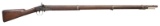 UNMARKED FULL-STOCK PERCUSSION RIFLE.
