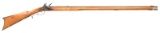 CONTEMPORARY UNMARKED FLINTLOCK RIFLE.