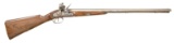 UNMARKED CONTEMPORARY FLINTLOCK SHOTGUN.
