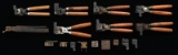 ASSORTMENT OF BULLET MOLDS BOTH CONICAL AND ROUND