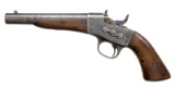 REMINGTON 1867 NAVY ROLLING BLOCK PISTOL.