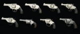 GROUP OF 8 MISC. SATURDAY NIGHT SPECIAL REVOLVERS.