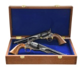 CONSECUTIVE PAIR OF 2ND GEN COLT 1860 ARMY