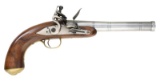 PEDERSOLI QUEEN ANNE FLINTLOCK PISTOL.