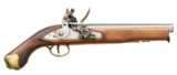 3 REPRODUCTION FLINTLOCK PISTOLS.