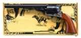 CIMARRON MODEL 1872 OPEN TOP REVOLVER WITH BOX.