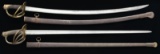 2 FRENCH CAVALRY SABERS OF THE 19th CENTURY.