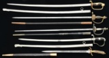 5 FOREIGN SWORDS.