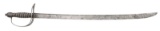 LATE 18th CENTURY BRITISH OFFICER'S SHORT SABER.