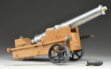 MUZZLELOADING BLACKPOWDER CANNON.