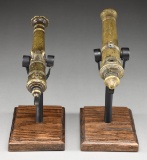 PAIR OF SMALL EARLY SIGNAL CANNON WITH CUSTOM