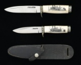 MATCHED PAIR OF STAINLESS RANDALL MADE MODEL 5