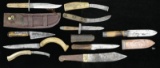 10 EARLY KNIVES.