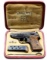 WALTHER PPK, WONDERFULLY ENGRAVED, IN ORIGINAL