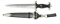 WWII GERMAN M1933 SS DAGGER.
