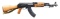 BEAUTIFUL POLYTECH AKS-762 RIFLE W/ SPIKE BAYONET.