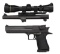 MAGNUM RESEARCH DESERT EAGLE PISTOL & SPARE BARREL