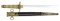 WWII JAPANESE NAVAL OFFICERâ€™S DAGGER.