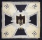 FABULOUS WWII GERMAN INFANTRY REGIMENTAL STANDARD.