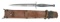 RARE WW2 USMC RAIDER STILETTO KNIFE.
