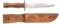INSCRIBED RANDALL VIETNAM ERA MODEL 2 FIGHTING