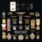 MOSTLY WWI BADGES, MEDALS, INSIGNIA, QUALIFICATION